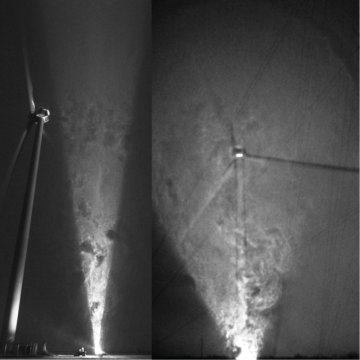 新研究使用暴风雪来测量风力涡轮机的气流
