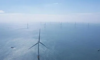 广东省内首个近海深水区海上风电项目