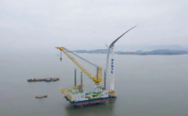 江苏大津重工有限公司举行为亨通集团建造的大型深远海风电安装平台开工仪式