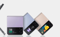 三星今天正式发布了GalaxyZFlip4翻盖式可折叠手机