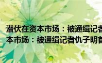 潜伏在资本市场：被通缉记者仇子明首度出书(关于潜伏在资本市场：被通缉记者仇子明首度出书的简介)