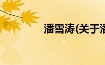 潘雪涛(关于潘雪涛的简介)