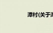 潭村(关于潭村的简介)