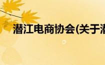 潜江电商协会(关于潜江电商协会的简介)