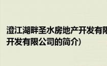 澄江湖畔圣水房地产开发有限公司(关于澄江湖畔圣水房地产开发有限公司的简介)