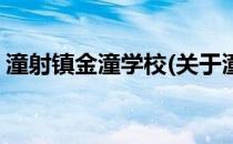 潼射镇金潼学校(关于潼射镇金潼学校的简介)