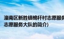 潼南区新胜镇桅杆村志愿服务大队(关于潼南区新胜镇桅杆村志愿服务大队的简介)
