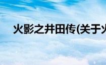 火影之井田传(关于火影之井田传的简介)