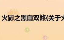 火影之黑白双煞(关于火影之黑白双煞的简介)