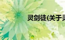 灵剑徒(关于灵剑徒的简介)