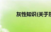 灰性知识(关于灰性知识的简介)