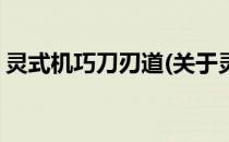 灵式机巧刀刃道(关于灵式机巧刀刃道的简介)
