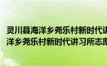 灵川县海洋乡尧乐村新时代讲习所志愿服务队(关于灵川县海洋乡尧乐村新时代讲习所志愿服务队的简介)
