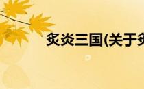 炙炎三国(关于炙炎三国的简介)
