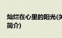 灿烂在心里的阳光(关于灿烂在心里的阳光的简介)