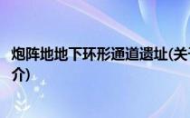 炮阵地地下环形通道遗址(关于炮阵地地下环形通道遗址的简介)