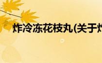 炸冷冻花枝丸(关于炸冷冻花枝丸的简介)