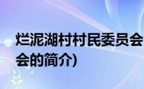 烂泥湖村村民委员会(关于烂泥湖村村民委员会的简介)