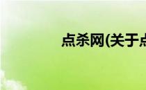 点杀网(关于点杀网的简介)