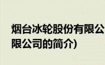 烟台冰轮股份有限公司(关于烟台冰轮股份有限公司的简介)