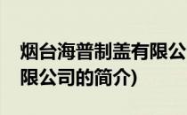 烟台海普制盖有限公司(关于烟台海普制盖有限公司的简介)