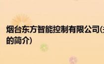 烟台东方智能控制有限公司(关于烟台东方智能控制有限公司的简介)