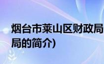 烟台市莱山区财政局(关于烟台市莱山区财政局的简介)