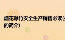 烟花爆竹安全生产销售必读(关于烟花爆竹安全生产销售必读的简介)