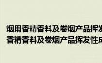 烟用香精香料及卷烟产品挥发性成份快速定量分析(关于烟用香精香料及卷烟产品挥发性成份快速定量分析的简介)