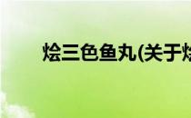 烩三色鱼丸(关于烩三色鱼丸的简介)