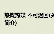 热媒热媒 不可迟回(关于热媒热媒 不可迟回的简介)
