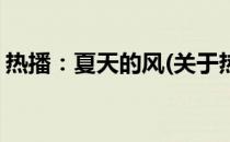 热播：夏天的风(关于热播：夏天的风的简介)