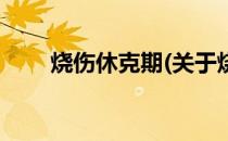 烧伤休克期(关于烧伤休克期的简介)