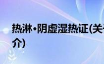 热淋·阴虚湿热证(关于热淋·阴虚湿热证的简介)