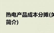 热电产品成本分摊(关于热电产品成本分摊的简介)