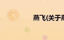燕飞(关于燕飞的简介)