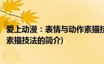 爱上动漫：表情与动作素描技法(关于爱上动漫：表情与动作素描技法的简介)