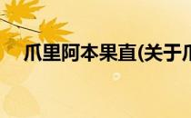 爪里阿本果直(关于爪里阿本果直的简介)