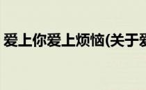 爱上你爱上烦恼(关于爱上你爱上烦恼的简介)