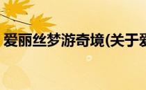 爱丽丝梦游奇境(关于爱丽丝梦游奇境的简介)