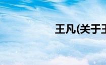 王凡(关于王凡的简介)