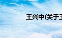 王兴中(关于王兴中的简介)