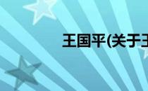 王国平(关于王国平的简介)