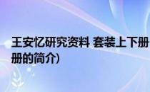 王安忆研究资料 套装上下册(关于王安忆研究资料 套装上下册的简介)