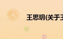 王思玥(关于王思玥的简介)