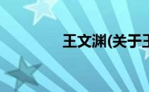 王文渊(关于王文渊的简介)