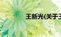 王新光(关于王新光的简介)