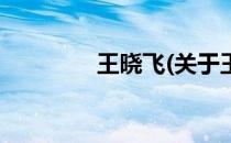 王晓飞(关于王晓飞的简介)
