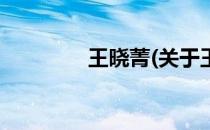 王晓菁(关于王晓菁的简介)