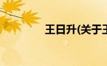 王日升(关于王日升的简介)